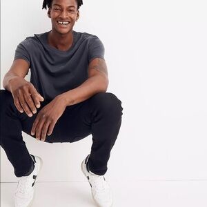 Madewell skinny authentic flex jeans classic black wash 34x34